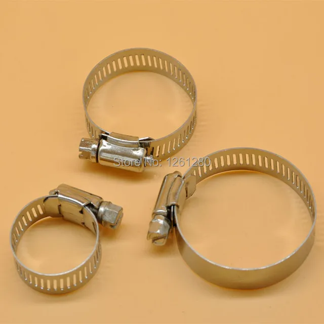 free shipping 16 25mm metal stainless steel pipe clamp American Hose