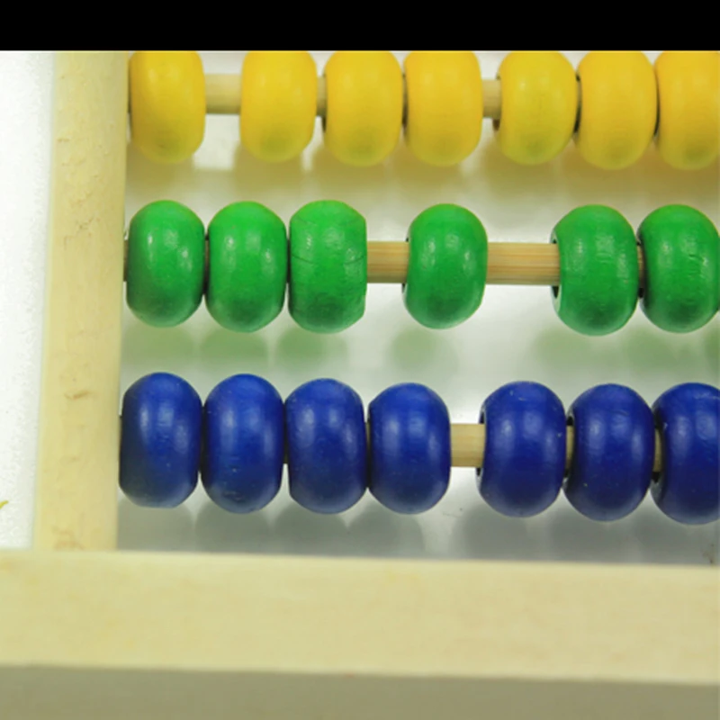 Деревянные игрушки мини бусины деревянные Abacus для маленьких мальчиков Обучающие