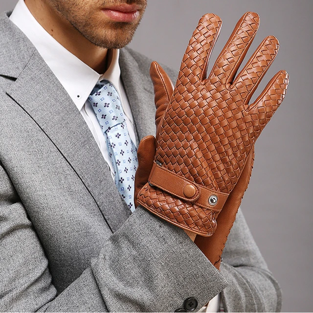 Guantes Cuero Hombre - Guantes Y Manoplas - AliExpress