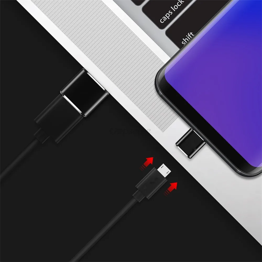 Металлический Тип C USB-C USB 2,0 адаптер конвертера OTG Micro usb type C OTG Кабель-адаптер для Xiaomi Oneplus huawei