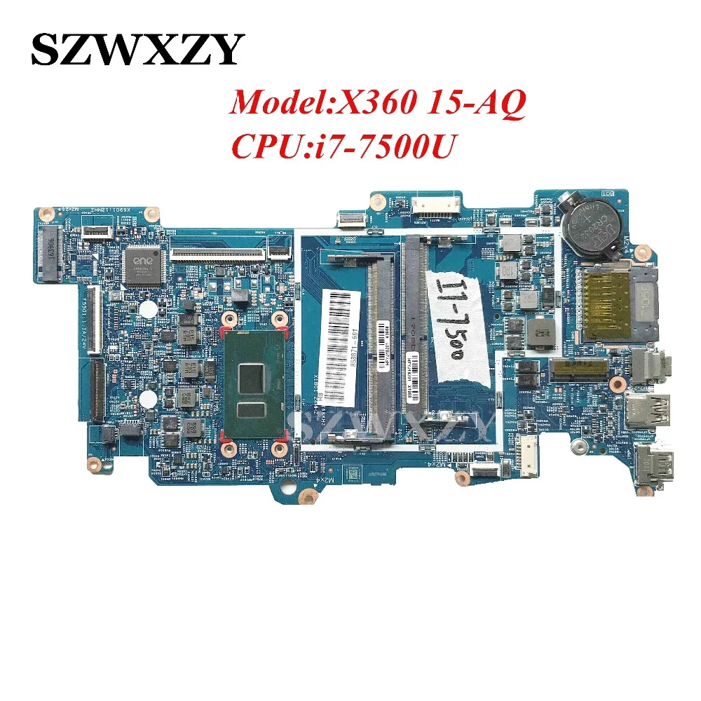 For HP ENVY X360 15 AQ M6 AQ 15 AQ166NR Laptop Motherboard with i7 ...