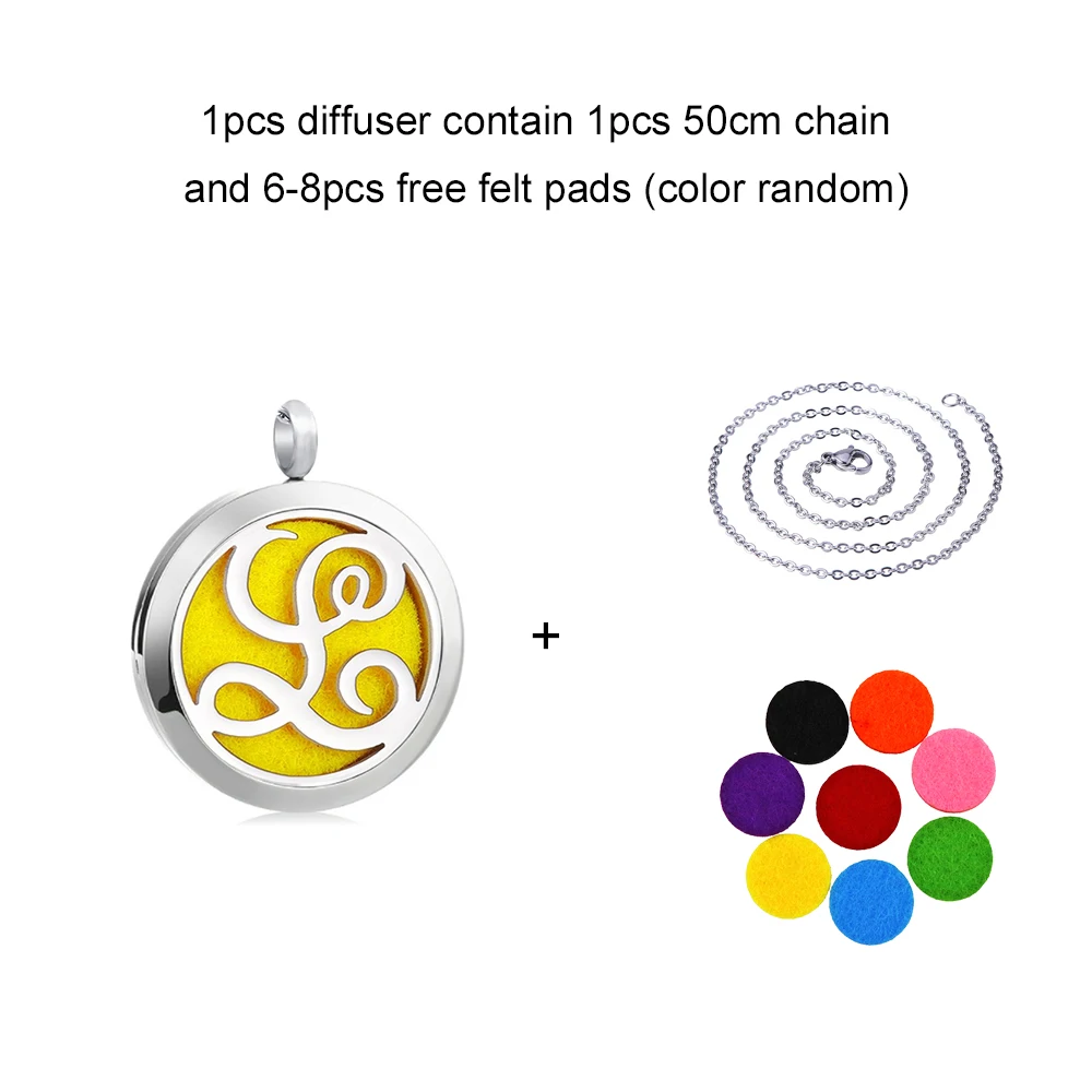 ZP-PD041 letter aromatherapy diffuser pendant (4)