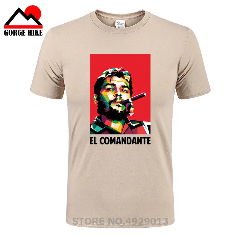 

Che Guevara King Of Coke Pablo Escobar Narcos Men's T Shirt Hip Hop Camisetas EL Comandante Tee Shirt Joaquin Guzman El Chapo