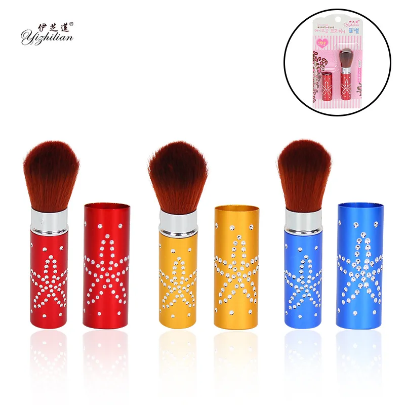 

Telescop Retractable Makeup Brushes Powder Foundation Blush Face Brush Maquiagem Make up Cosmetic Tools
