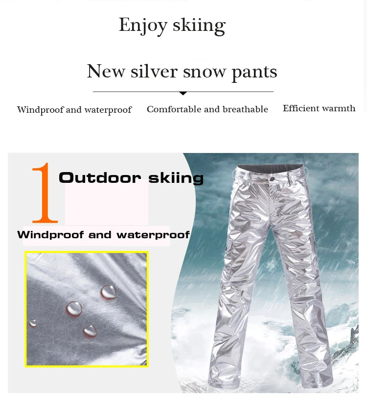 Autumn Winter Outdoor Sports Skiing Trousers Women Thermal Waterproof Windproof Sport Pants Trekking Climbing Camping Trousers