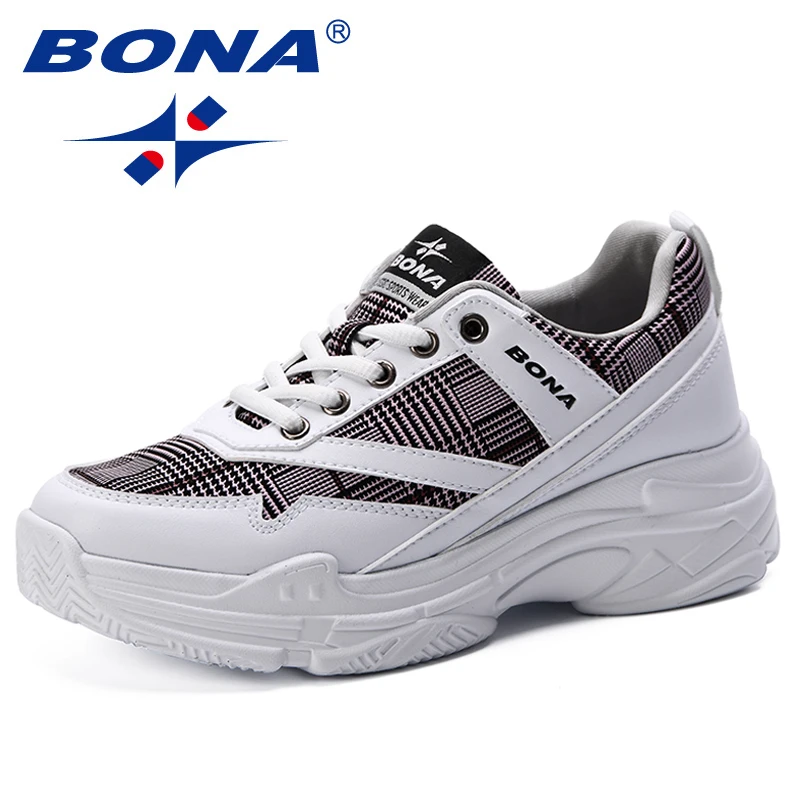 BONA/Новинка года; стильные кроссовки для бега; женская спортивная обувь; женские кроссовки; Zapatos Corrientes De Verano; модная обувь; chaussure homme De Marque