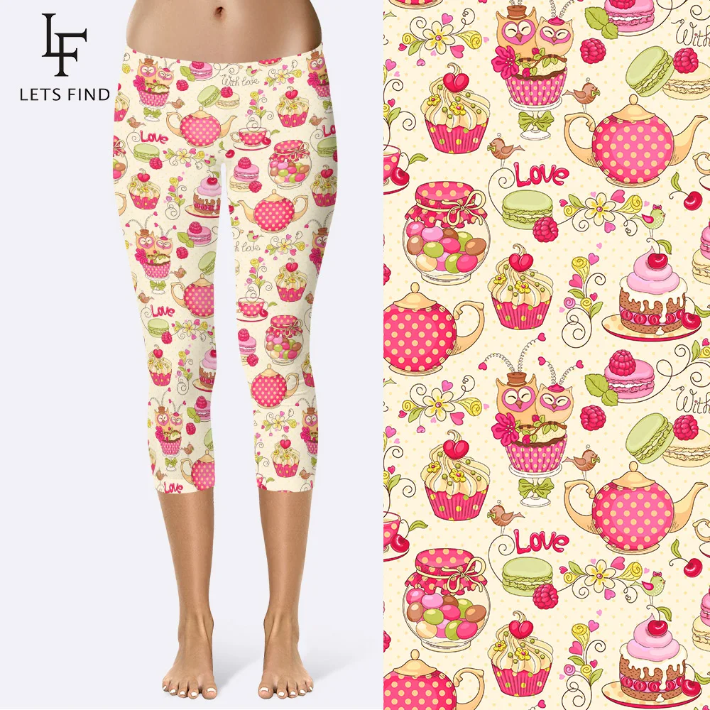

2019 New Mid Calf Leggings A Piece Full of Love Pants Present for Friend or Girl Friend High Quality Women Leggings Hot Sale