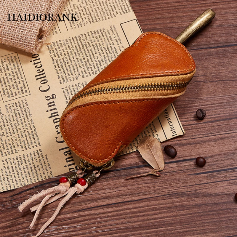 Women's Purse Female Original Leather Key Holder 2018 Genuine Leather