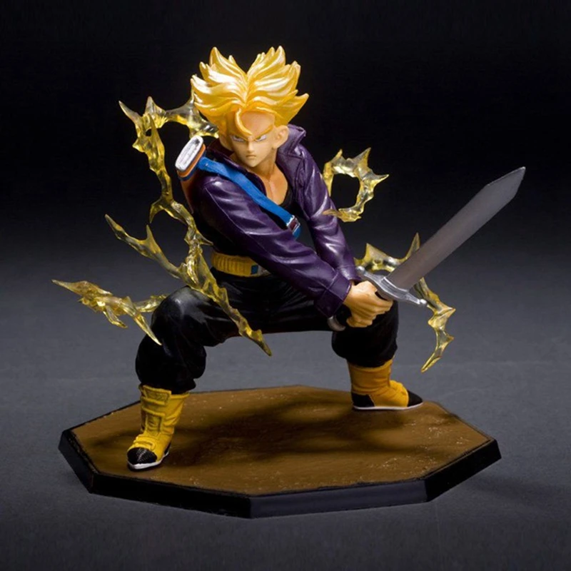 

Original Anime Dragon Ball Z toys Dragon Ball Super Saiyan Trunks Action Figure toys Collectible model Toys For Children Gifts