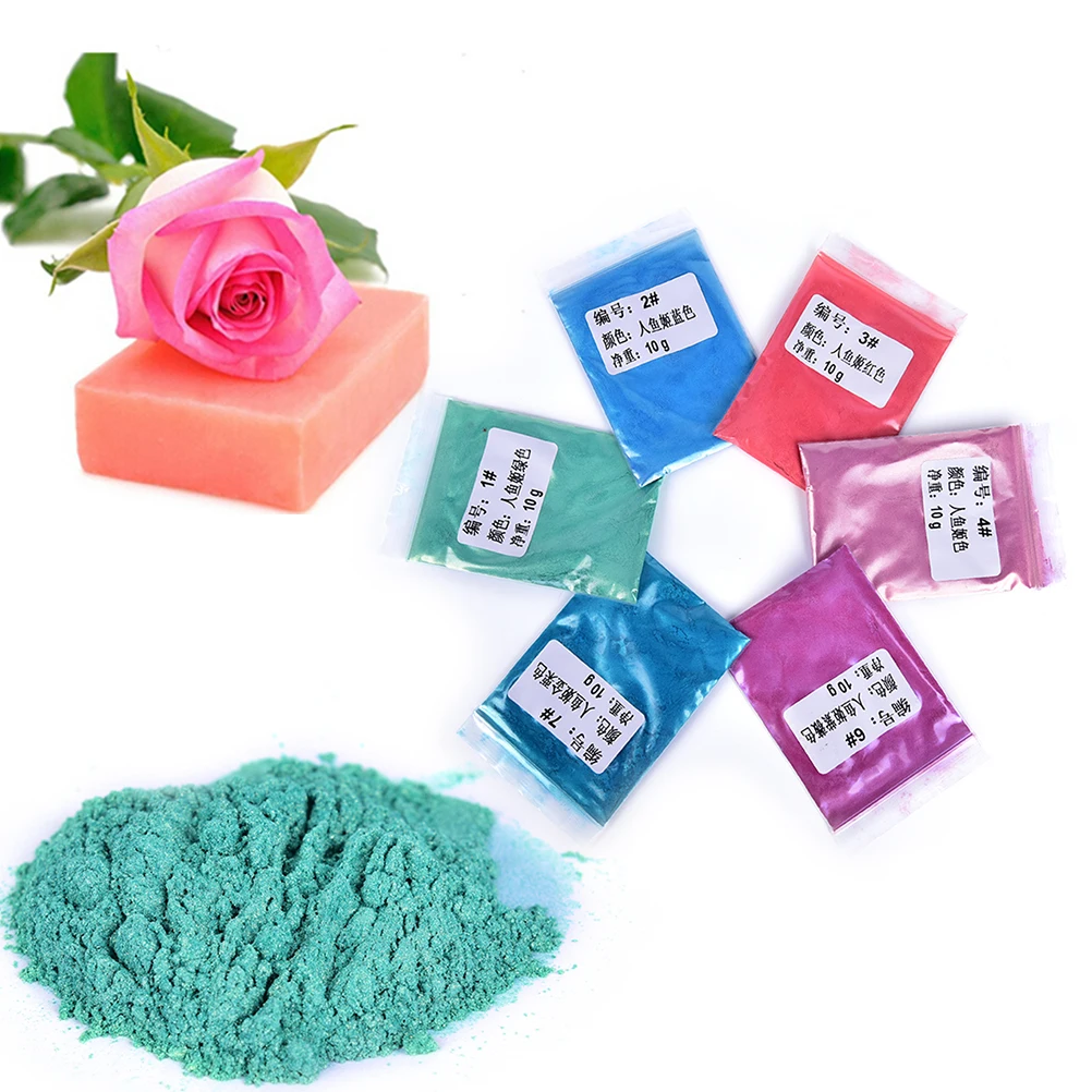 Healthy Natural Mineral Mica Powder DIY For Soap Dye Soap Colorant