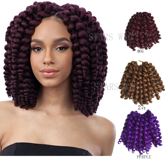 Freetress Ombre Wand Curl Janet Collection Synthetic Kanekalon ...