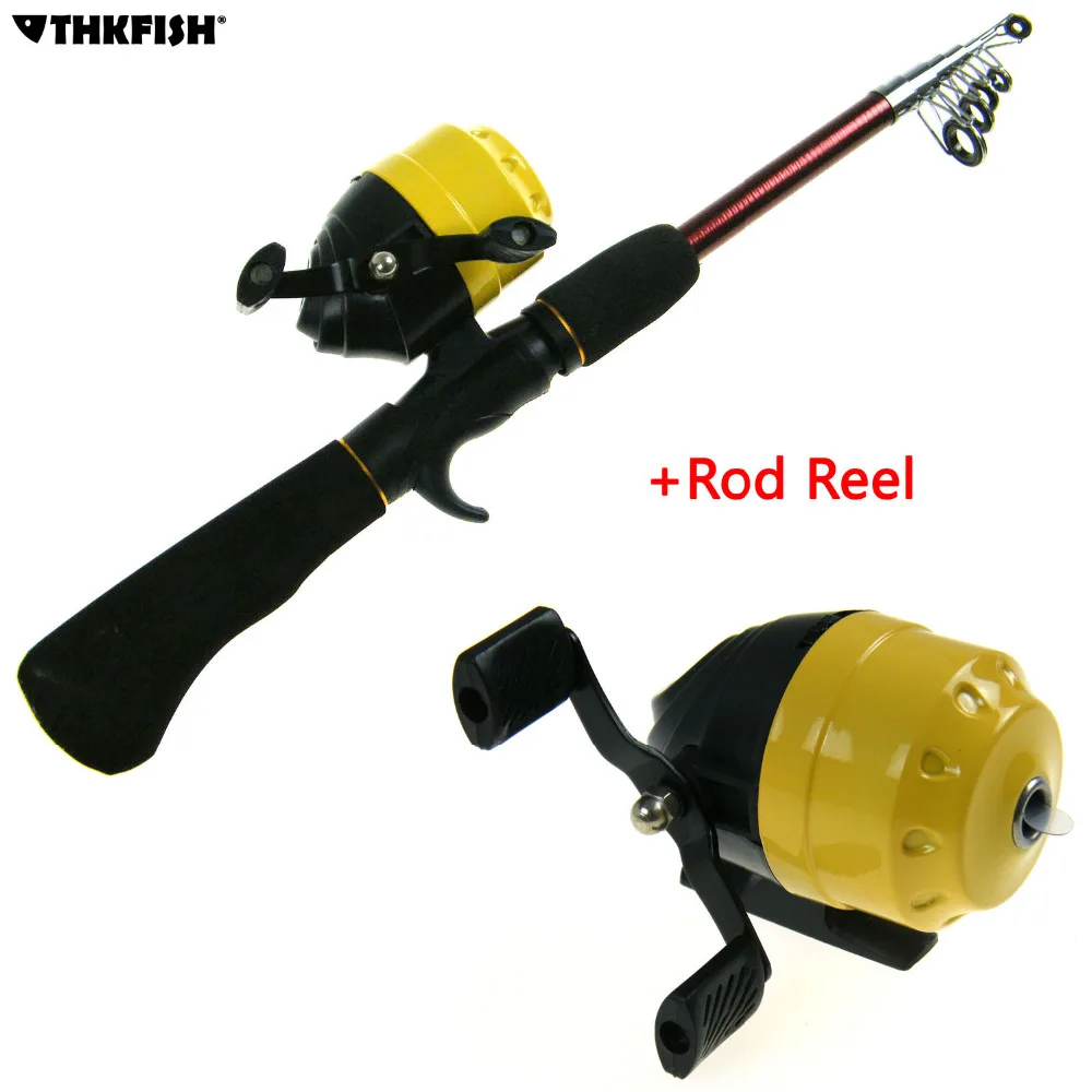 Buy 1Set 1.8m/5.9ft Mini Casting Fishing Rod Spin Cast