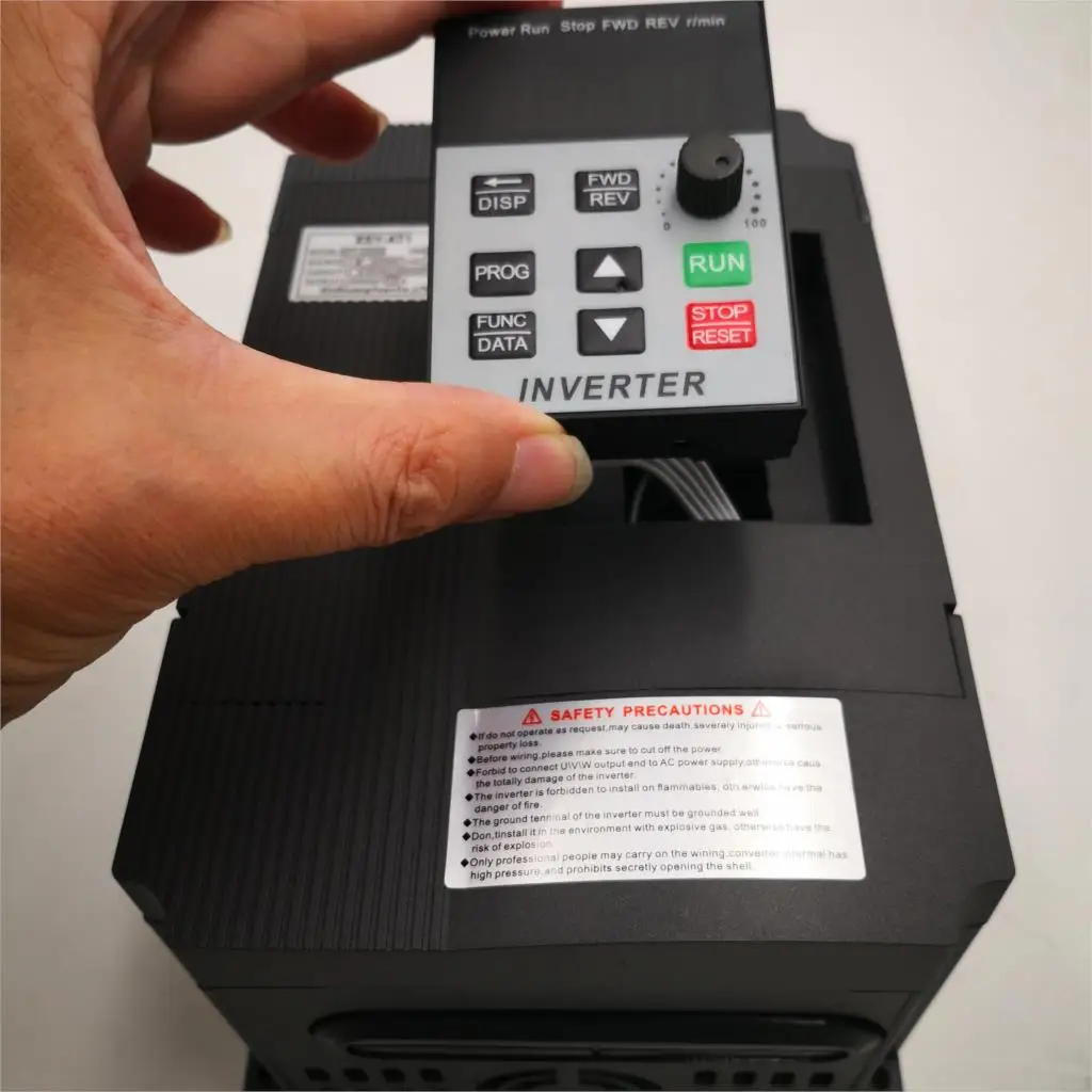 US $43.16 Vfd Inverter 15kw22kw4kw55kw Frequency Converter At1 3p220v Output Cnc Spindle Motor Speed Control Vfd Converter