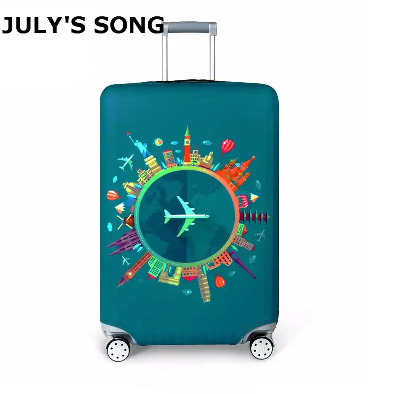 PVC Luggage Covers for DELSEY Suitcase Transparent Protector Cover with