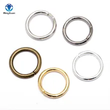 MINGXUAN Dia 200 шт./пакет угольно-черный/античная бронза/золото/серебро/родий Цвет соединительные кольца украшения, украшения своими руками, на возраст от 4 до 10 лет мм