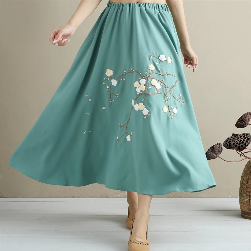 saia longa moda