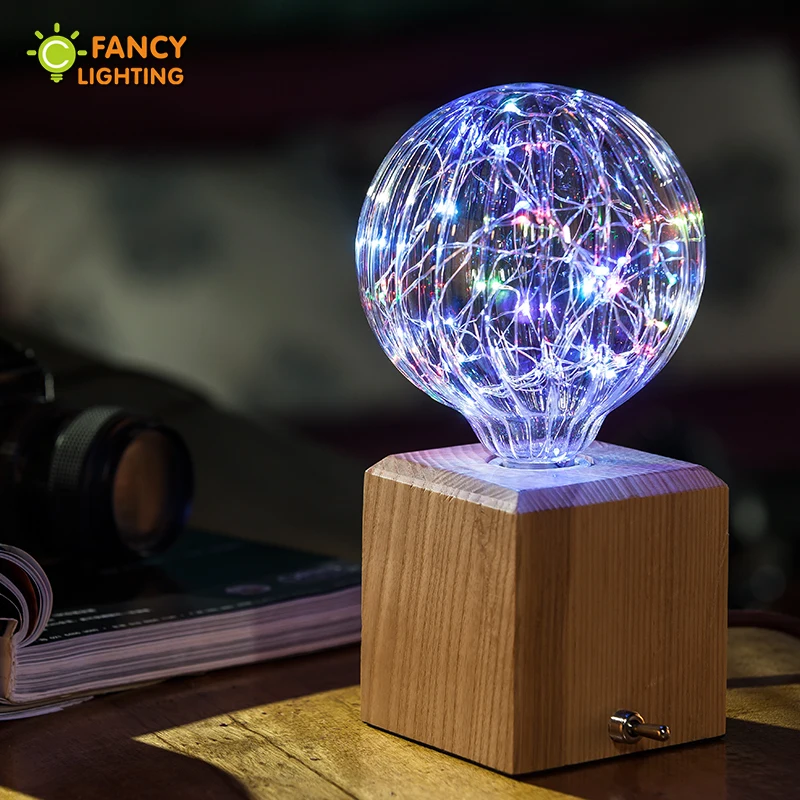 Светодиодный светильник со звездой сердцем бриллиантом RGB E27 110 В 220 В|led lamp e27 3w|led