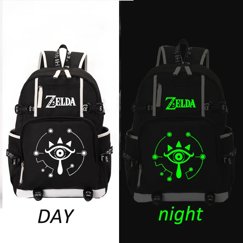 

The Legend of Zelda school bag noctilucous backpack student school bag Notebook backpack Leisure Daily backpack