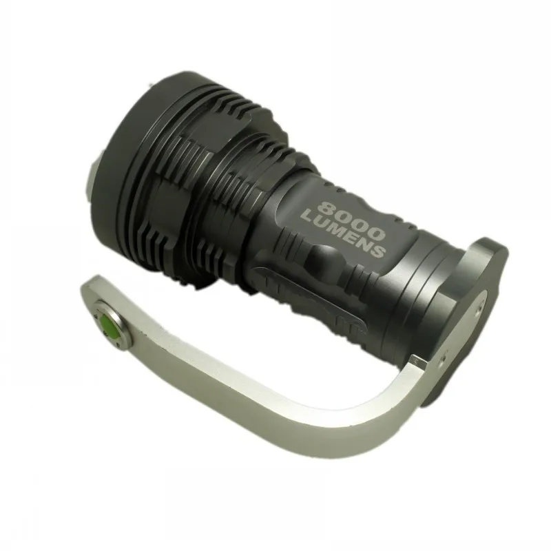 Tinhofire 42 Вт 8000 Люмен CREE XM L 6x T6 светодиодный фонарик портативный фонарь лампа|led
