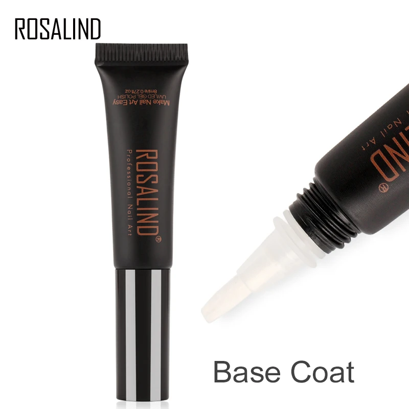 

Rosalind Gel 1s 8ml Dawdler Gel Base Coat Semi Permanent UV LED Nail Art Nail Gel Soak Off Nail Primer Base Coat Fornail polish