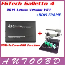 Настоящее Fgtech Galletto 4 Мастер v54 Fgtech FG Tech Galletto 4 мастер FGTech BS с Поддержкой Функции BDM + BDM КАДР с Адаптеры Набор