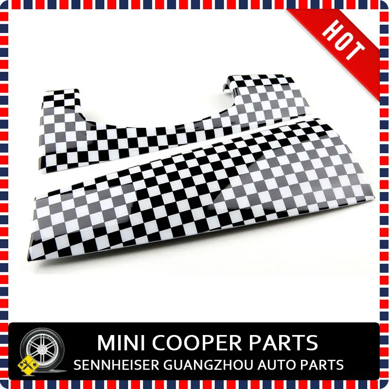 Последние Mini Cooper ABS Пластик УФ-защитой lhd& rhd приборной панели крышки мини проверки Стиль для Mini Cooper F56(2 шт./компл