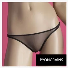 Ms sexy perspektywy stringi czarny i biały T typu spodnie oddychające pokusa super sexy przezroczysta siateczka stringi