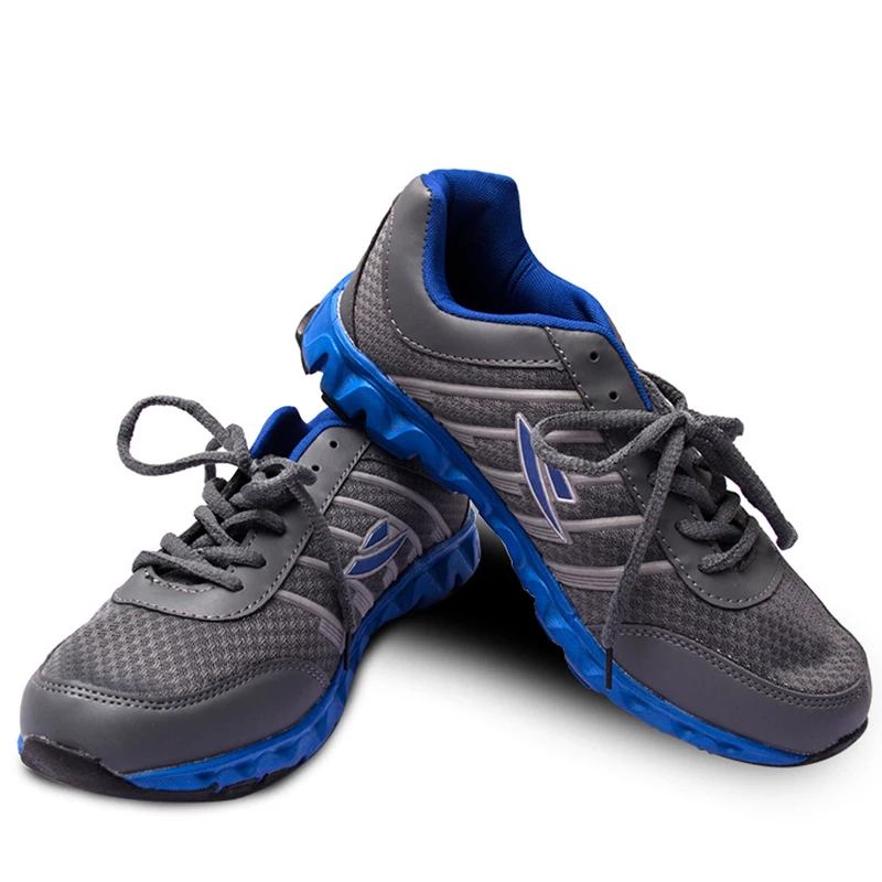Marathon running shoes man font b sports b font running shoes comfortable Rubber New stripe Stability