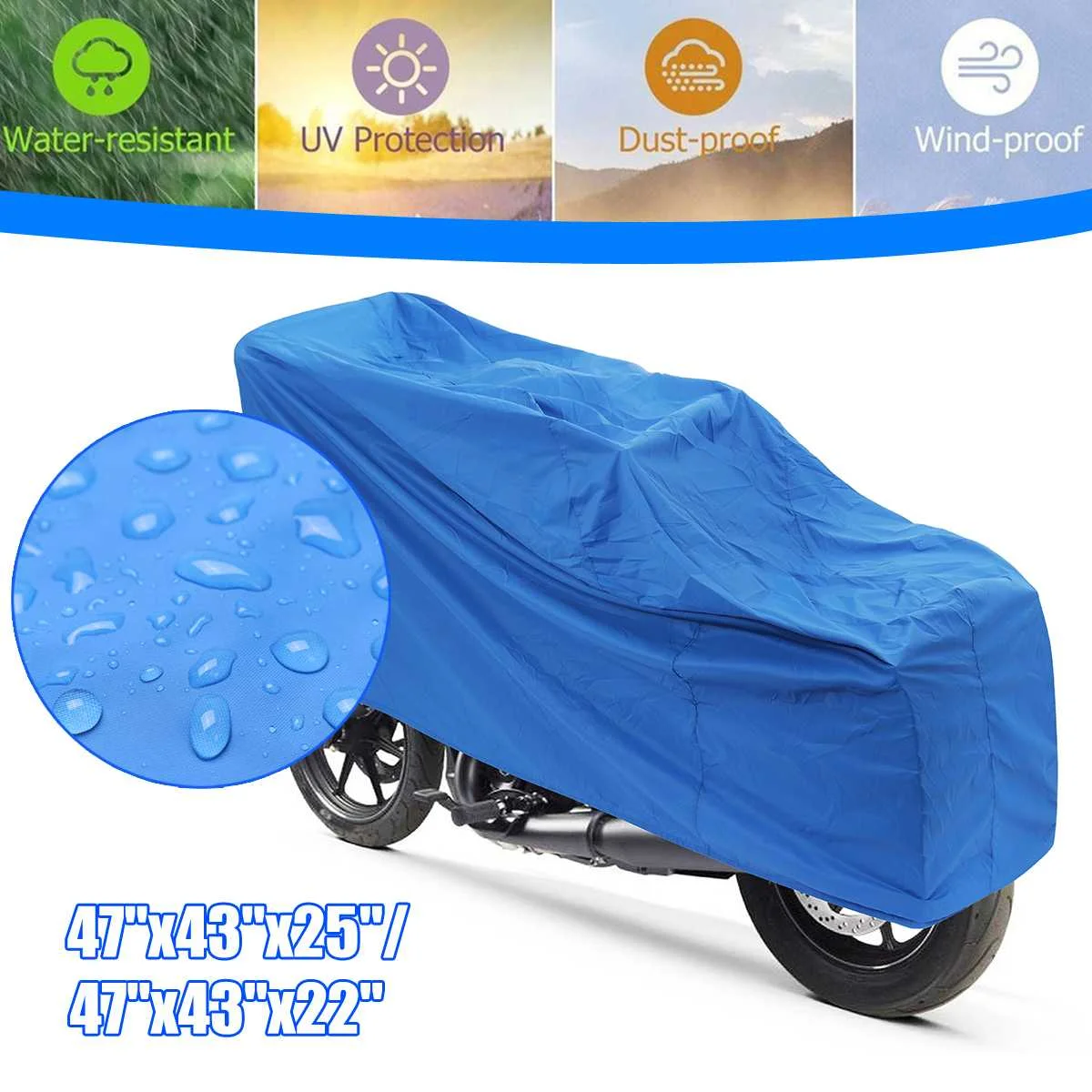 motorbike dust cover
