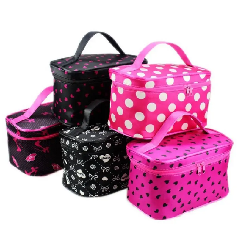 

2017 High capacity makeup organizer rangement maquillage storage for cosmetics brushes Wave point organizador de maquillaje