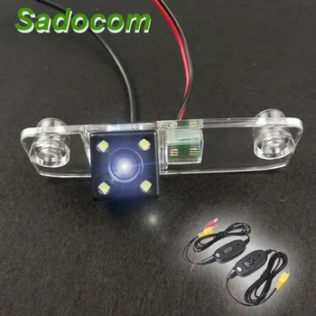 

For Hyundai Elantra Accent Tucson Veracruz Sonata Terracan Car CCD 4 LEDs Night Vision Backup Parking Reversing Rear View Camera