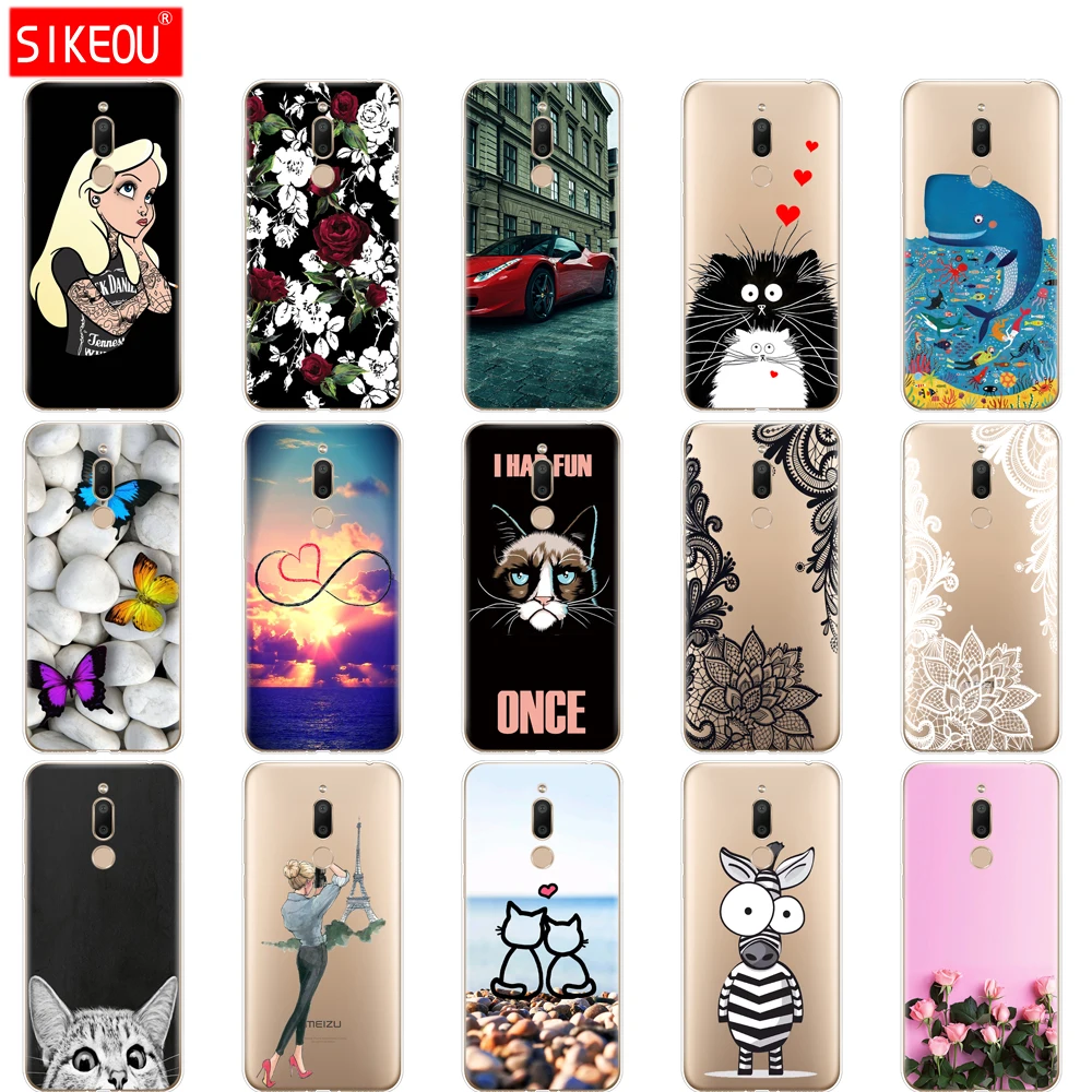 

5.7 Inch Cover For Meizu M6T Case Silicon Soft TPU Back Shell Cover For Fundas Meizu M6T Case Cover M6 T M 6T M811H Phone Cases