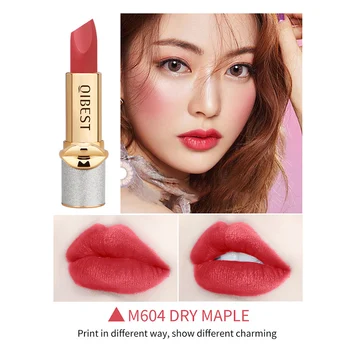 

NEW Lipstick Matte Long Lasting Moisturizing Makeup Cosmetic Fashion for Women Lady