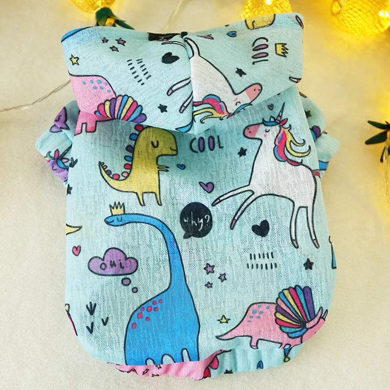 Dog clothes Teddy summer sunscreen shirt light and breathable summer clothes for dogs supplies Outdoor Travel Freestyle AprT4 (5)