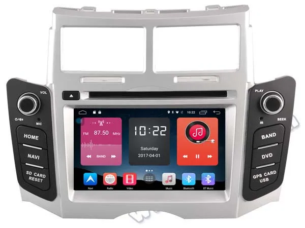 Android 6 0 CAR DVD FOR TOYOTA YARIS 2005 2011 car audio gps player stereo head