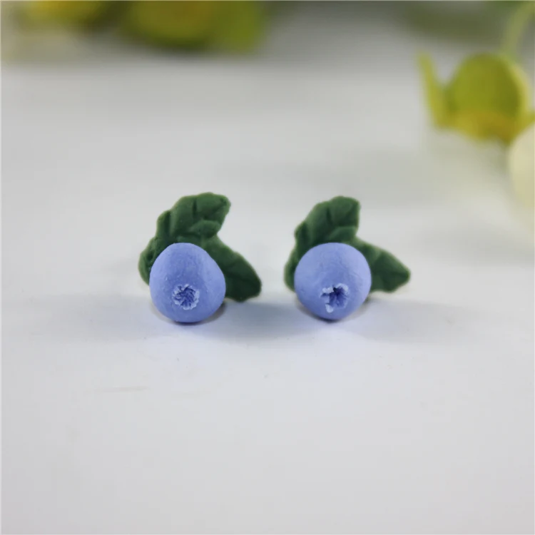 

Miredo jewelry wholesale new fashion stud ceramic earrings flower stud vintage earring anime for women #5335