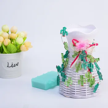 

Cute Spring Cactus Fairy String Lights 40 LED 10ft Wire With Remote For Decorations String Lights Battery Apr 2