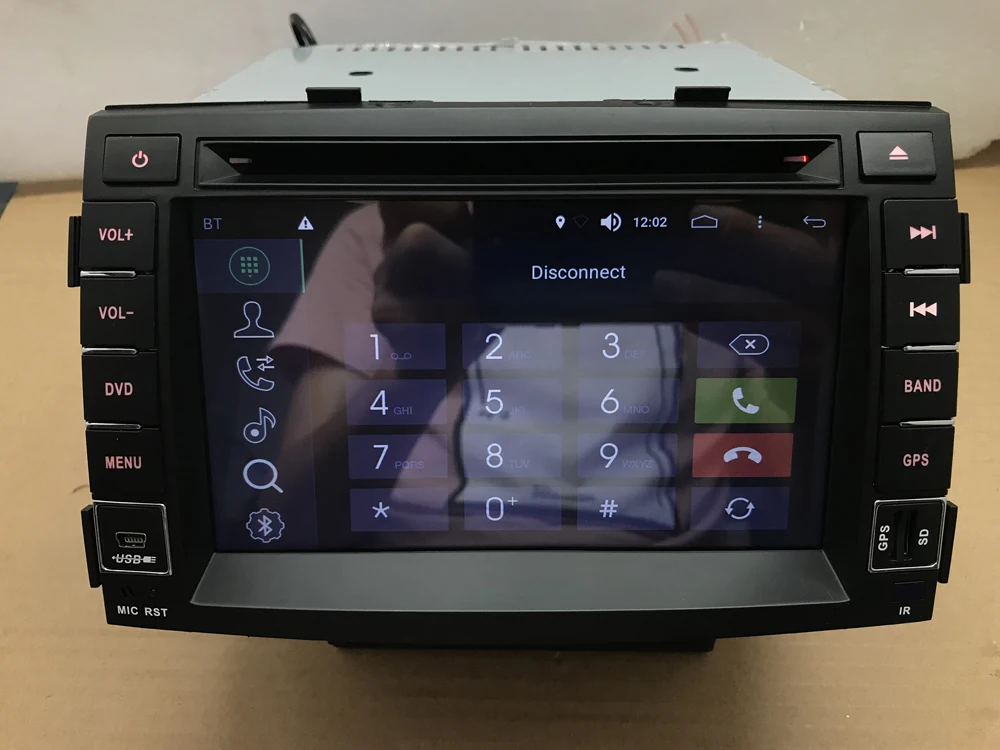 BYNCG " 2din Android 8,0 автомобильный DVD для kia sorento 2006-2012 с canbus Wifi 3g gps Bluetooth Радио сенсорный экран