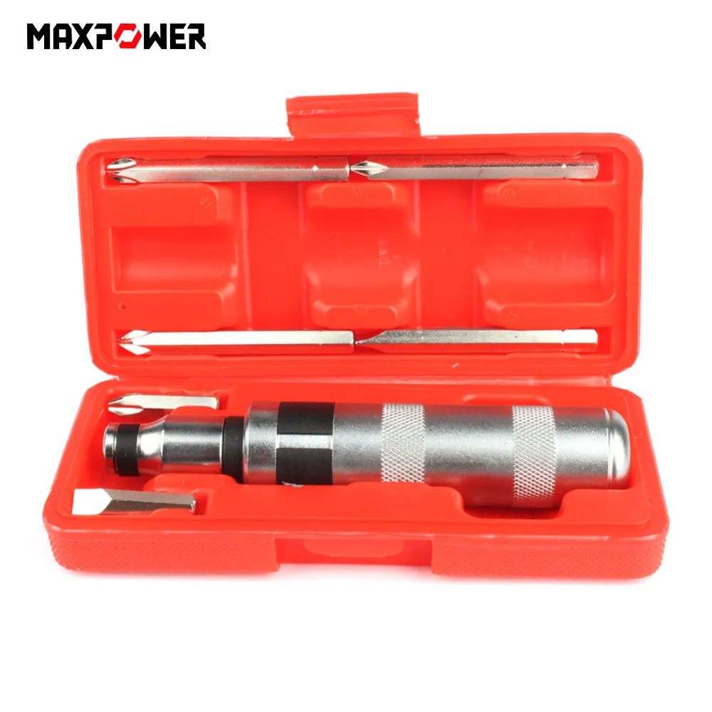 

8PCS Maxpower Professional Portable Impact Driver Screwdriver For Loosening Frozen Bolts And Stubborn Fasteners With Non-Slip