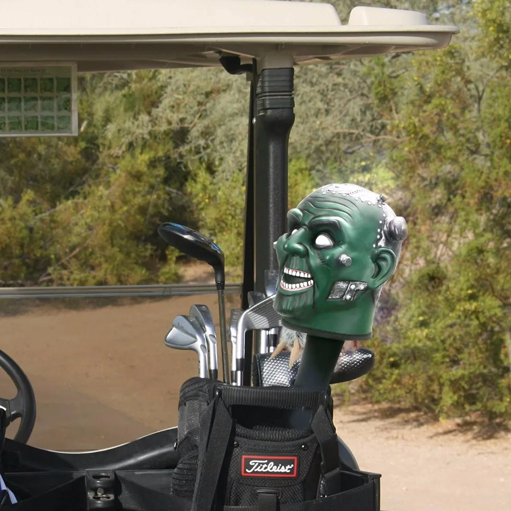 

Golf clubs driver headcover protector covers Personalized Skull golf covers 2018NEW