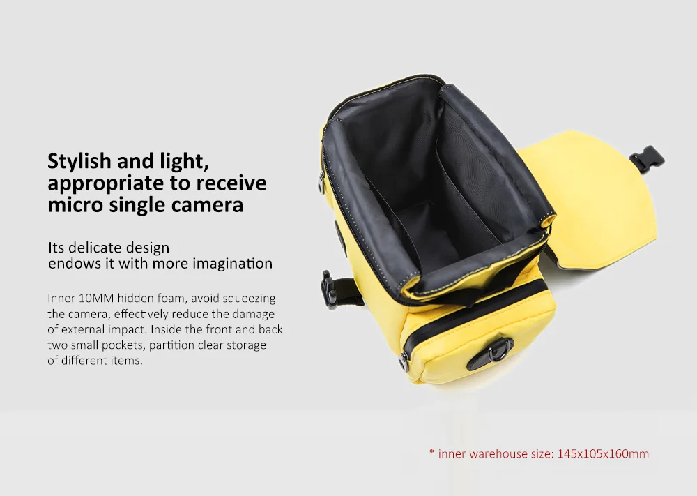 UREVO Light Travel Micro Single Camera Bag from Xiaomi youpin