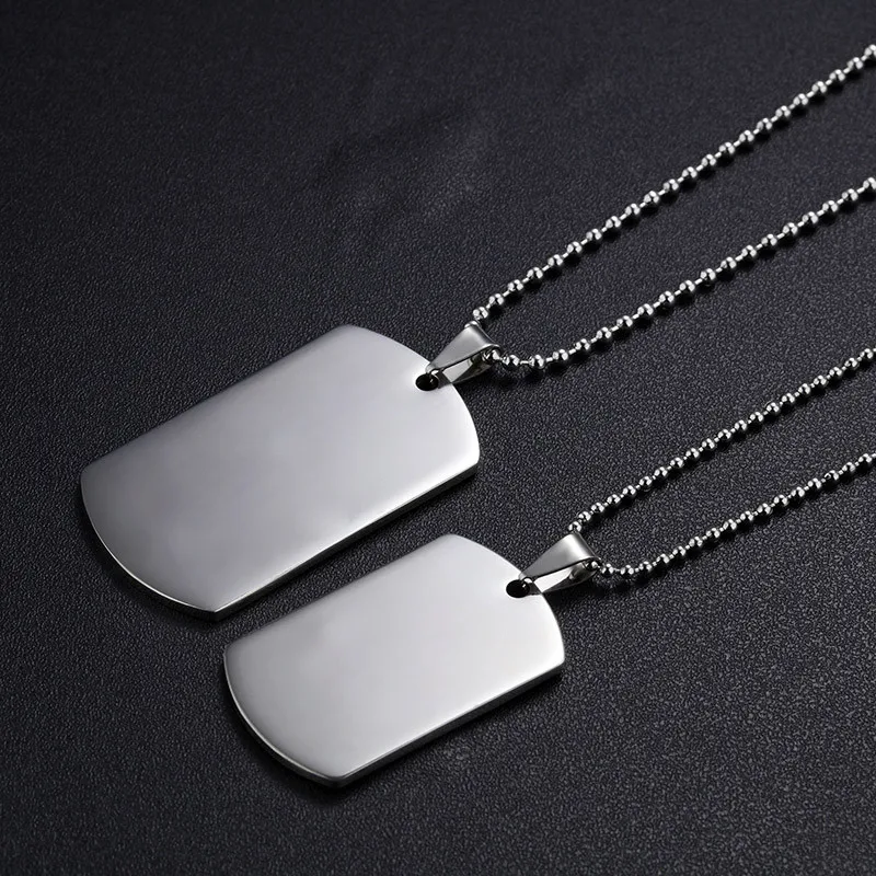 GAGAFEEL индивидуальная надпись, ожерелье из нержавеющей стали для женщин и мужчин, армейский Военный кулон, ожерелье на Рождество, подарок