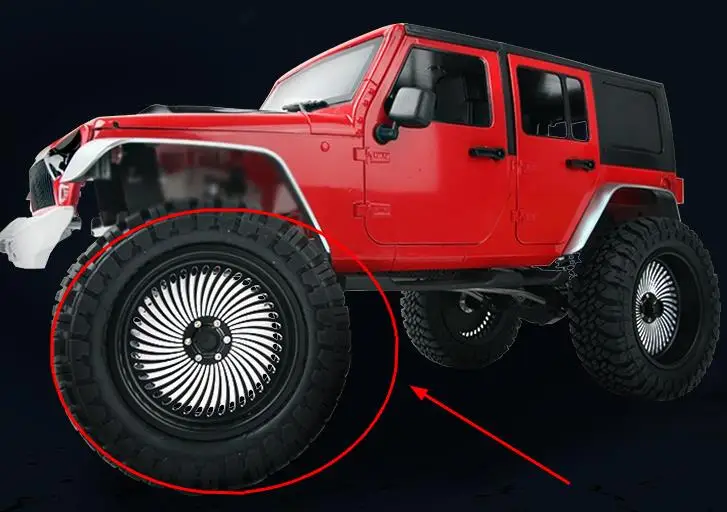 4X4 комплект с грузовиком CD15827 JK RC SCALE WRANGLER ROCK CRAWLER TRUCK Capo C2 jkmax TRX4 hRAXXAS AXIAL SCX10|Детали и