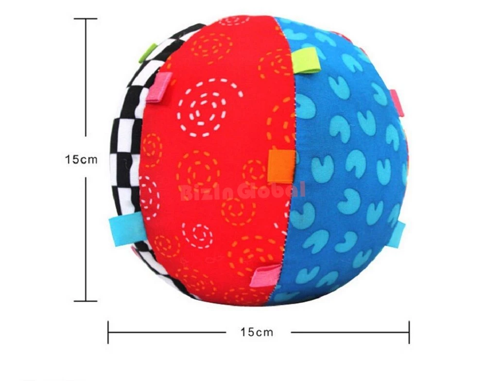 Цельнокроеное платье для малышей Аксессуары для колясок кольцо мяч малыш образовательные колокол мяч музыки смысле обучения красочные двигаться на кровать