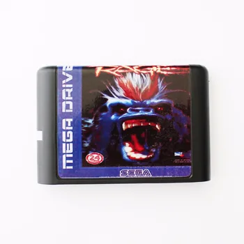 

Primal Rage 16 bit MD Game Card For 16 bit Sega MegaDrive Genesis game console