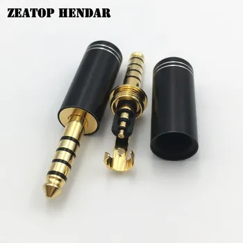 

20Pcs 4.4mm 5 Pole Earphone Headphone Male Pin Plug 4.4 Audio Full Balanced Connector for Sony NW-WM1Z NW-WM1A AMP Player