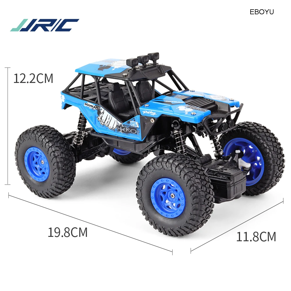 JJRC Q66 Q67 Радиоуправляемый автомобиль 1:20 гоночный автомобиль с коротким курсом 2,4G Радиоуправляемый грузовик с дистанционным управлением Радиоуправляемый гусеничный внедорожный альпинистский автомобиль игрушка RTR