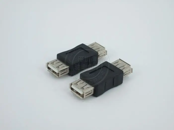 

Adapter USB adapter female-female twin high-speed computer usb female USB dual head straight female connector
