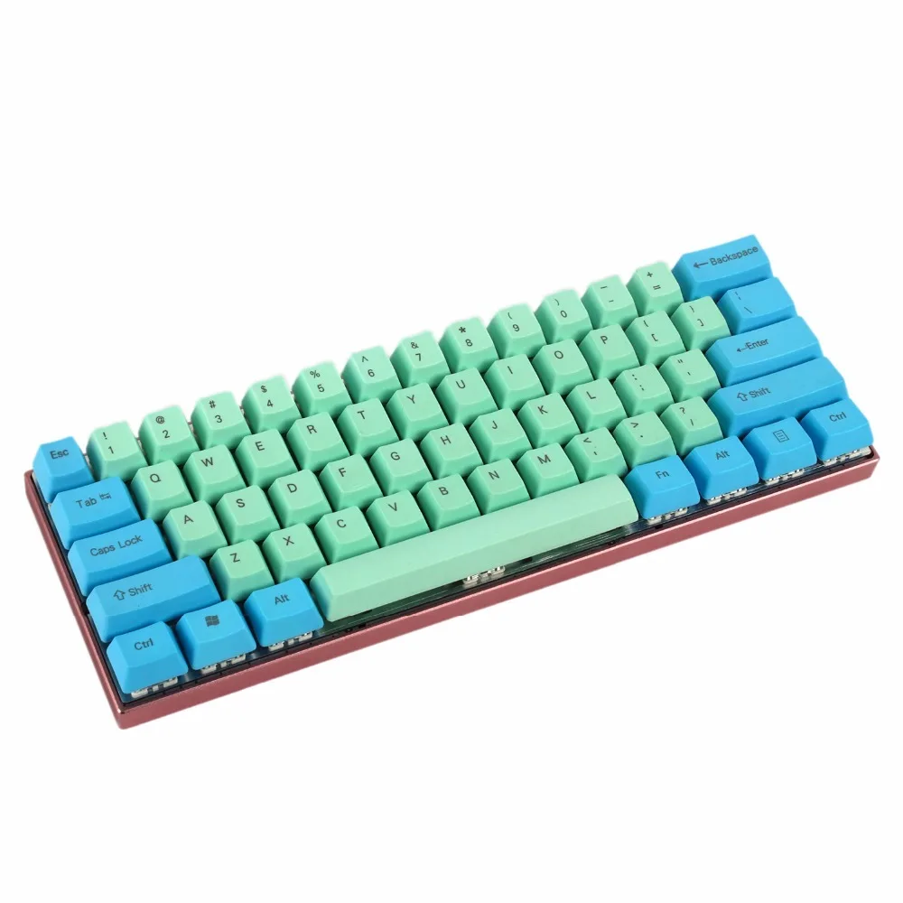 

YMDK 61 OEM Profile Thick PBT Keyset For Mechanical Keyboard Poker GH60 Bface