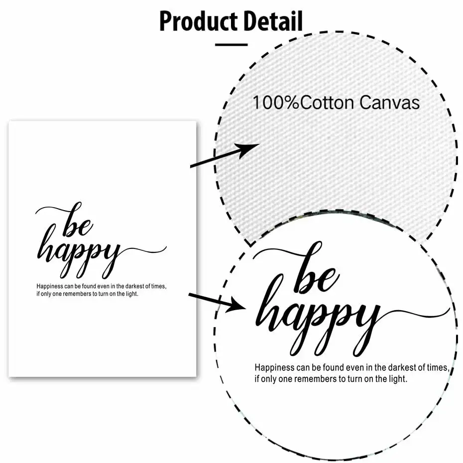 Motivational Kids Quotes Posters Prints Nordic Canvas Painting On The Wall Black White Art Pictures For Baby Nursery Home Decora (6)